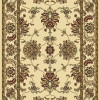 1330-1212-IVORY Noble Rectangular Ivory Traditional Italy Area Rug 7 ft. 9 in. W x 9 ft. 6 in. H
