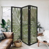 3 Panel Papete Screen Green