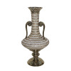 Golden Floral Tall Vase Multi Color