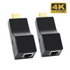 C2G C2G60220 C2G HDMI OVER CAT5E/5/6A ACTIVE EXTENDER TRANSMITTER/RECEIVER KIT - 4K 60HZ