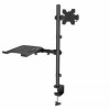 Manhattan 462136 DESKTOP COMBO MOUNT WITH MONITOR ARM AND LAPTOP STAND