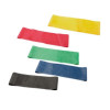 10 in. Cando Band Loop Set Yellow Through Black - 50 Piece - 10 Each