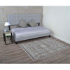 5 ft. x 7 ft. 10 in. Machine Woven Crossweave Polyester Oriental Rectangle Area Rug Multi Color