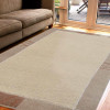 6 ft. 7 in. x 9 ft. 10 in. Hand Knotted Tibbati Wool Contemporary Rectangle Area Rug Beige