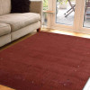 6 ft. 7 in. x 9 ft. 10 in. Hand Knotted Gabbeh Wool Contemporary Rectangle Area Rug Red
