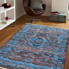 5 ft. x 7 ft. 10 in. Machine Woven Crossweave Polyester Oriental Rectangle Area Rug Brown