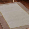 6 ft. 7 in. x 9 ft. 10 in. Hand Knotted Tibbati Wool Contemporary Rectangle Area Rug Beige