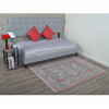 5 ft. x 7 ft. 10 in. Machine Woven Crossweave Polyester Oriental Rectangle Area Rug Multi Color