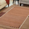 5 ft. 7 in. x 7 ft. 10 in. Hand Knotted Tibbati Wool Contemporary Rectangle Area Rug Choco
