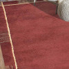 5 ft. 7 in. x 7 ft. 10 in. Hand Knotted Tibbati Wool Contemporary Rectangle Area Rug Red
