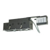 50W 4 Light Double Gimbal Linear Recessed Fixture, Silver & Black