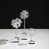 212 Main 17835 20.625 x 20 x 9 in. Neuron Glass Table Top S by 3 Sculptures