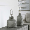 212 Main 17840 23 x 19 x 14 in. Storm Art Glass Bottles Set of 2