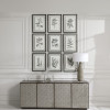 212 Main 41617 Farmhouse Florals Framed Prints Wall Decor - S-9