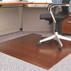Anji Mountain 48 x 52 Inch Bamboo Roll-Up - 0.25 Inch Thick - Dark Cherry