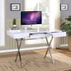 KB 31 x 45 x 22 in. Computer x Desk - White Gloss