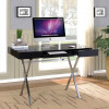 KB 31 x 45 x 22 in. Computer x Desk - Black Gloss