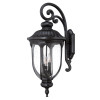 HomeRoots 27.5 x 12 x 14 in. Laurens 3-Light Matte Black Wall Light