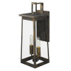 HomeRoots 23.5 x 8 x 9 in. Alden 2-Light Oil-Rubbed Bronze Wall Light
