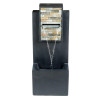 Jeco 32 in. Contemporary Finish with Rock Texture Fountain & LED Light