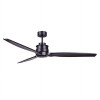 Lucci Air 60 in. Akmani DC Ceiling Fan Black
