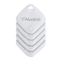 Aluratek ATAG05F ALURATEK TRACK TAG TRACKER WITH APPLE FIND MY (IOS ONLY)-5PK