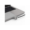 Compulocks UNVMBPRLDG01KL LEDGE LOCK ADAPTER FOR MACBOOK PRO 13IN M1 & M2 WITH KEYED CABLE LOCK SILVER