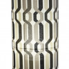 Patio Living Concepts Coronado 30 in. Table Lamp 62280 with 2 in. black body and New Twist Caviar outdoor fabric shade