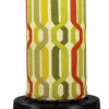 Patio Living Concepts PatioGlo LED Table Lamp Bright White New Twist Seaweed Fabric Cover 64800