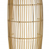 Patio Living Concepts PatioGlo LED Floor Lamp Bright White Natural Resin Bamboo Cover 65850