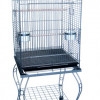 YML 20 in. Open Top Parrot Cage With Stand - Antique Copper