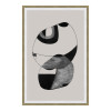 Moes Home Collection Happiness 1 Abstract Ink Print Wall Decor