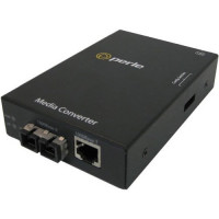 Perle Systems 05050604 S-1110-M2SC05 MEDIA CONVERTER 10/100/1000-1000B-SX 550M 850NM 2SC
