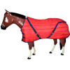 Jacks Imports 10522-NV-GY-82 Quilted Blanket & Rug, Navy & Gray - Size 82