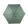 Living Accents 9 ft. Woodridge Tiltable Patio Umbrella Brown