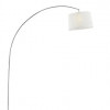 Ore Furniture 84.5 in. Oma Brushed Nickel Arch-Floor Lamp