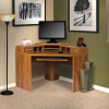 American Furniture Classics Corner Desk with Monitor Platform