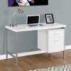 Monarch Specialties 48 in. Monarch Computer Desk - White
