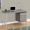 Monarch Specialties 48 in. Monarch Computer Desk - Dark Taupe