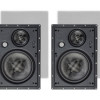 Monoprice 34200 MONOPRICE ALPHA IN-WALL SPEAKERS 8IN CARBON FIBER 3-WAY (PAIR)