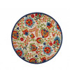 HomeRoots 8 ft. Multi Color Round Mediterra Indoor & Outdoor Area Rug