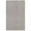 HomeRoots 7 x 10 ft. Modern Shaggy Soft Gray Indoor Area Rug