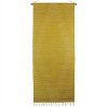 HomeRoots 7.5 x 0.5 x 31.5 in. Yellow Ochre Jute Wall Hanging Decor