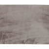HomeRoots Decor 5 x 8 ft. Luxe Faux Rabbit Fur Rectangular Rug Grey - 96 x 60 x 1 in.