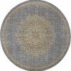 HomeRoots 39 x 63 in. Slate Grey Wool Rug