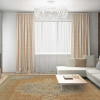 HomeRoots 63 x 91 in. Coffee Wool Rug