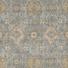 HomeRoots 27 x 90 in. Sage Green Wool Rug