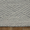 HomeRoots 60 x 84 in. Ivory Wool Rug
