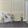 HomeRoots 78 x 114 in. Grey or Black Wool Rug