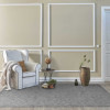 HomeRoots 60 x 84 in. Grey Wool Rug
